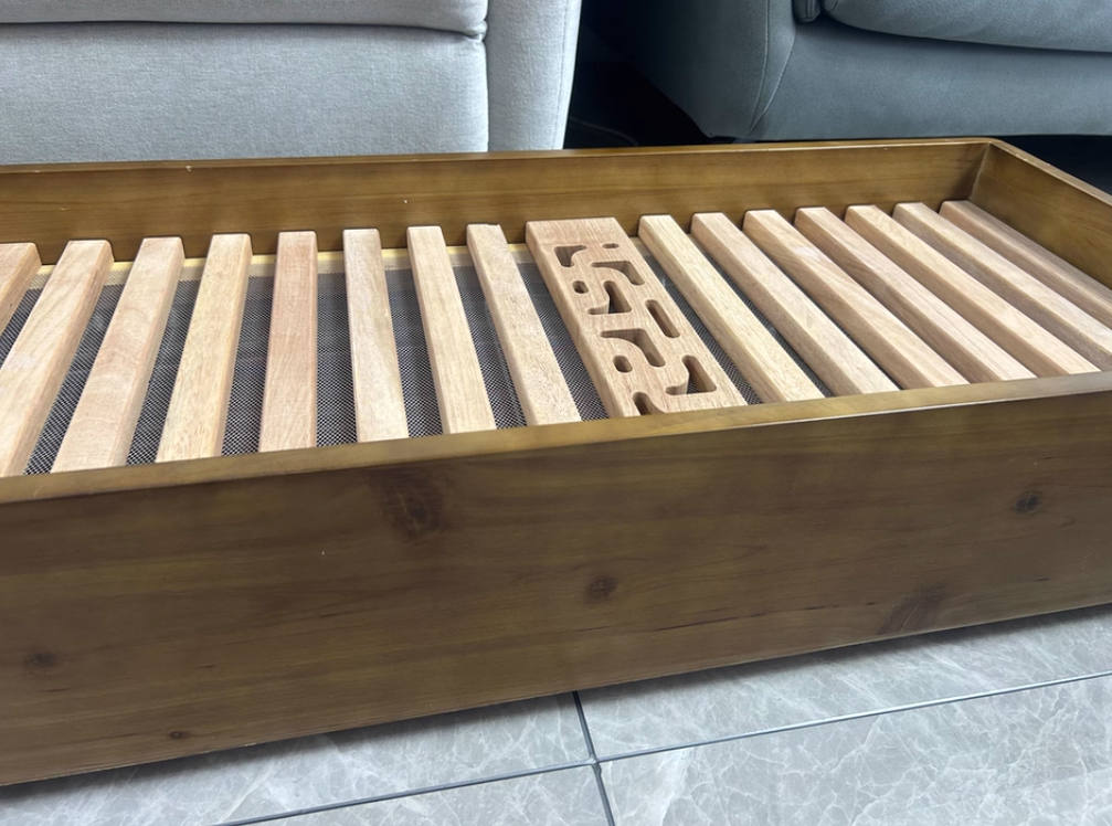 家用实木烘脚取暖器